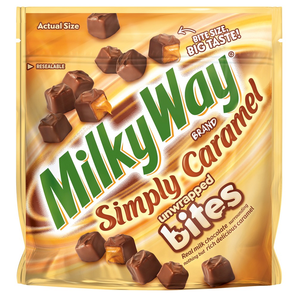 UPC 040000485834 product image for Milky Way Simply Caramel Bite Size Milk Chocolate Candy - 7oz | upcitemdb.com