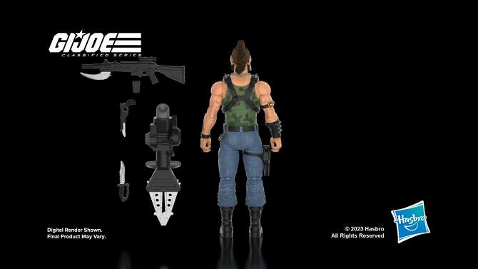 G.I. Joe Classified Series Cobra Dreadnok Ripper Action Figure, 2 of 11, play video