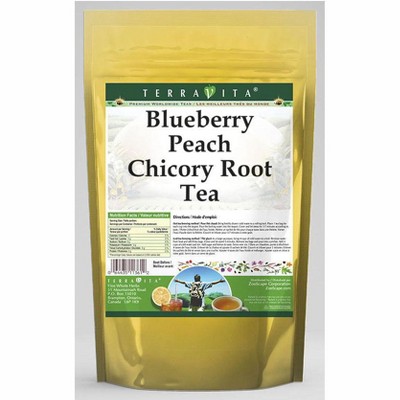 TerraVita Blueberry Peach Chicory Root Tea (50 tea bags, ZIN: 562243, 2-Pack)