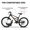 26 Inch Mountain Bike, 21 Speeds, Steel frame, Shock Fork Plus Shock Absorber, for Men and Women - YONWAY - 4 of 4