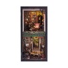 Hands Craft DIY Bookend Puzzle Rose Detective Agency: Miniature House Kit with Light & Tweezers, Craft Activity for Teens - 2 of 3