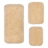 Radiant Bathroom Rugs Set, Washable Rug, Extra Soft and Absorbent bath Rug, Kitchen Mat, Bath Mat Set, Bath Floor Mat Non-Slip, 3 Pcs Set, Linen - 2 of 4