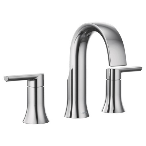 Moen Ts6925 Doux 1 2 Gpm Widespread Bathroom Faucet Target