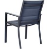 Kozyard Villa Outdoor Patio Dining Chair with Padded Seats and Back - 2 of 4