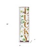 HomeRoots 36" White Gold And Green Solid Wood So Very Lucky Porch Sign - 3 of 4