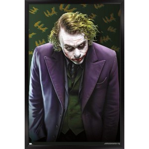 Trends International DC Comics - The Joker - The Dark Knight Framed Wall Poster Prints - 1 of 4