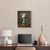 Art Remedy Jean Baptiste Chardin - A Vase of Flowers Classical vintage floral vase wall art Framed - 2 of 4