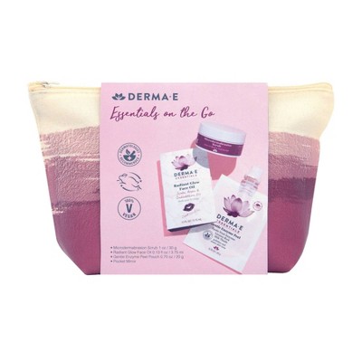 derma e Essentials on the Go Skincare Gift Set - 1.83oz/3pc