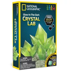 National Geographic Glow-in-the-Dark Crystal Kit