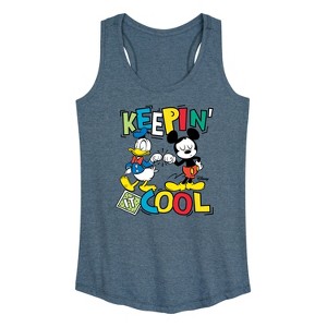 Women's - Disney - Keepin It Cool Graphic Racerback Tank - 1 of 4