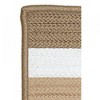 Colonial Mills Portico Braided Rug, Sand 6' square, Square Shape - 3 of 3