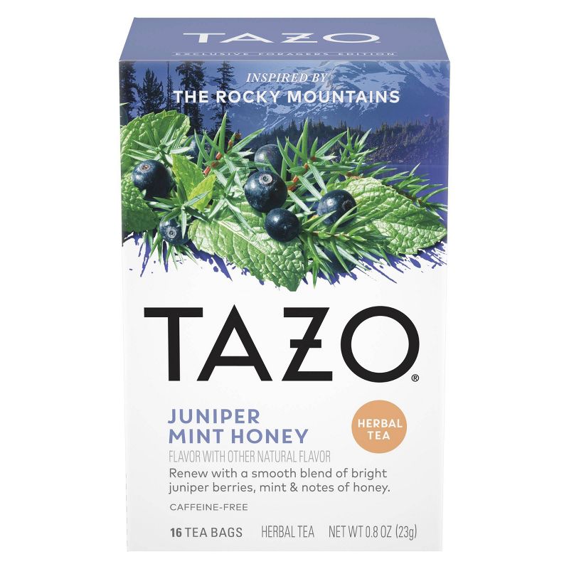 Tazo Herbal Juniper Mint Honey Tea Bags - 16ct, 3 of 7