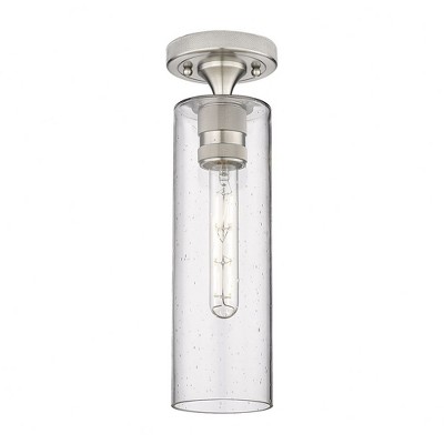 Crown Point - 1 Light Flush Mount In Industrial Style-15 Inches Tall and 3.88 Inches Wide