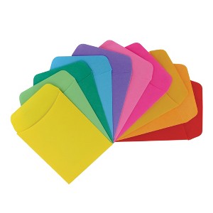 Hygloss® Self-Adhesive Library Pockets, 3.5" x 4.875", 10 Colors, Pack of 30 - 1 of 1