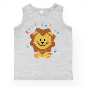 The Juniper Shop Mini Smiley Lion Paws Toddler Tank - 1 of 4