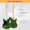 GLARRY 39" Left Handed Full Size Electric Guitar for Music Lover Beginner with 20W Amp and Accessories Pack Guitar Bag - 4 of 4