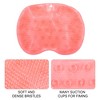 Unique Bargains Bath Massage Pad Back Scrubber Back Brush Exfoliate Feet Scrubber with Suction Cups TPR 2 Pcs - 3 of 4
