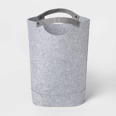 Felt Hamper Gray - Threshold™