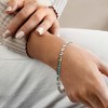 Ross-Simons Rhodium-Plated Bracelet With Simulated Tonal-Blue Gemstones and 10.60 ct. t.w. Czs Size 7 - 2 of 4