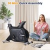 Quiet Resistance Stationary Bike for Home, Excercise Bike with Wheels for Indoor Cycling Bike with Adjustable Comfortable Seat - 4 of 4