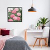 Stupell Industries Pink Hydrangea Impressions Framed Giclee Art, Black, 17" x 17" - 3 of 4