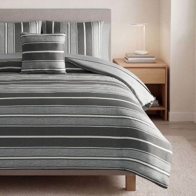 The Sheet Lab Lyon Stripe Bed in a Bag, Gray, Queen — фото 7