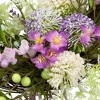 Northlight Allium, Statice and Lavender Half Spring Wreath - 24" - Purple - 4 of 4