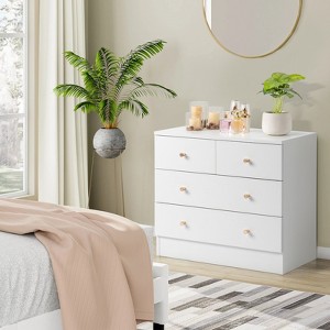 KTMBDW Modern 4-Drawer Dresser for Bedroom,Living Room - 1 of 4