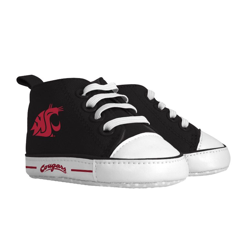 Baby Fanatic Pre-Walkers High-Top Unisex Baby Shoes -  NCAA Washington State Cougars, 1 of 6