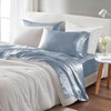 Sapphtopaz 4 PCS/6 PCS/7 PCS Comforter Set,Bed Set with 1 Flat Sheet,1/2 Fitted Sheet,2/4 Pillowcase,Luxury Satin Sheet Set Machine Washable - 4 of 4