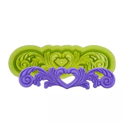 Marvelous Molds Swirl Scroll Silicone Mold for Cake Decorating with Fondant | Gumpaste and More
