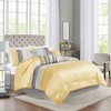 7Pcs Comforter Set, Bedding Set, Polyester Bed Comforter - 2 of 4