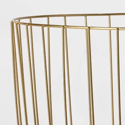 Small Metal Wire Basket Gold - Threshold&#8482;