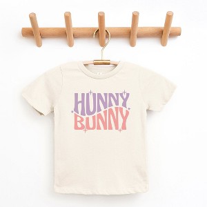 The Juniper Shop Hunny Bunny Wavy Stars Toddler Short Sleeve Tee - 1 of 2