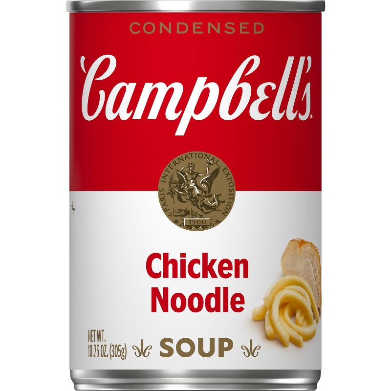 Campbell&#39;s Condensed Chicken Noodle Soup - 10.75oz, 1 of 19