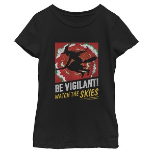 Girls Wicked: For Good Elphaba Watch the Skies T Shirt - 1 of 4
