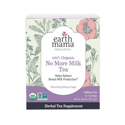 Earth Mama Organics No More Milk Tea - 0.96oz/16ct