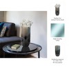 Decorative Large Glass Vase for Living Room Decor - Contemporary Flower Vase for Home, Bedroom, and Office Desk Decor - Blue - 3 of 4