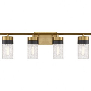 Savoy House Brickell 4 - Light Vanity in  Warm Brass - 1 of 1
