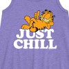 Girls' - Garfield - Just Chill Graphic Sleeveless Aline Dress - 2 of 3