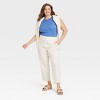 Women's Slim Fit Ribbed Tank Top - A New Day™ - 3 of 3