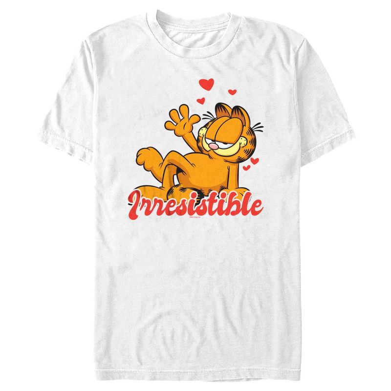 Men's Garfield Irresistible T-Shirt, 1 of 6