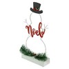 Northlight LED Lighted Snowman Silhouette Christmas "Noel" Sign - 12.75" - 4 of 4