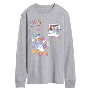 Men's - Disney - Donald & Daisy Long Sleeve Graphic T-Shirt - 1 of 3