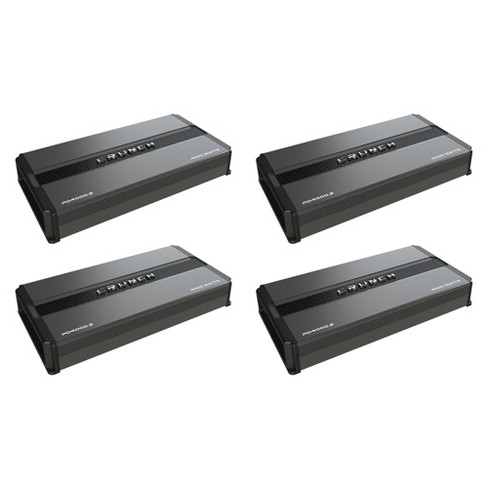 Crunch Pd4000 2 Power Drive 4000 Watt 2 Channel Class Ab Car Audio Power Amplifier 4 Pack Target
