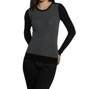 Women's Skinny Rib Crew Pullover - LABEL+thread - 1 of 4