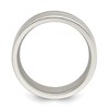 Black Bow Jewelry 8mm Sterling Silver Polished Multi Groove Standard Fit Band - 2 of 4
