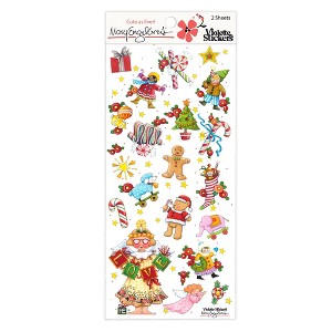 Mary Engelbreit Christmas Love Sticker Sheet - 1 of 1