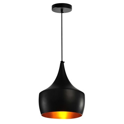 CWI Lighting Dynamic 1 Light Down Mini Pendant With Black Finish