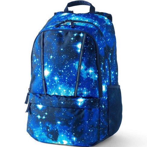 Lands' End School Uniform Kids Classmate Large Backpack - - Blue Galaxy  Space : Target